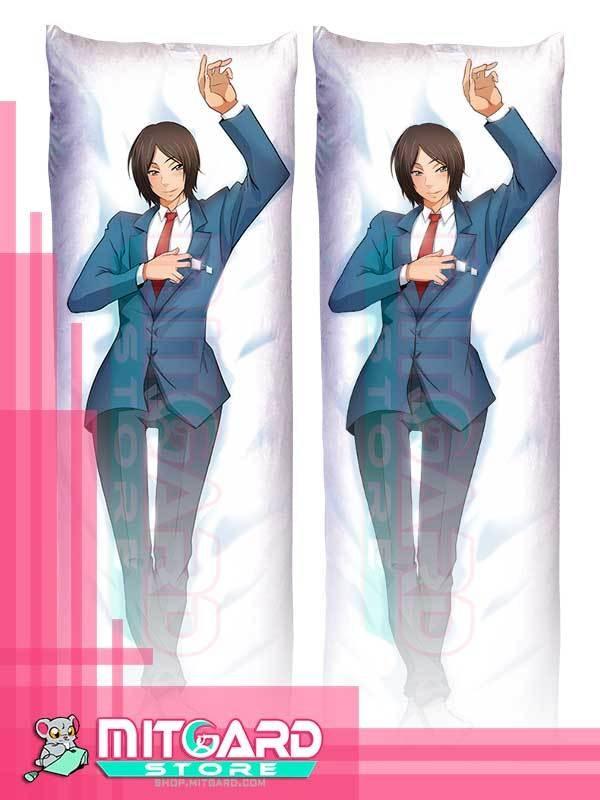 KISS HIM NOT ME Asuma Mutsumi Body pillow case dakimakura - 50cmx150cm / Velvet / 2 Sides Printed - 1